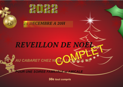 REVEILLON DE NOEL COMPLET