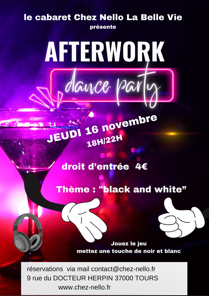 Affiche AFTERWORK