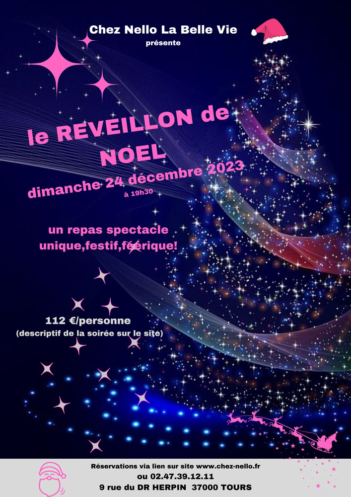 Affiche REVEILLON DE NOEL