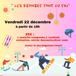 Affiche LUNCH PARTY DE NOEL