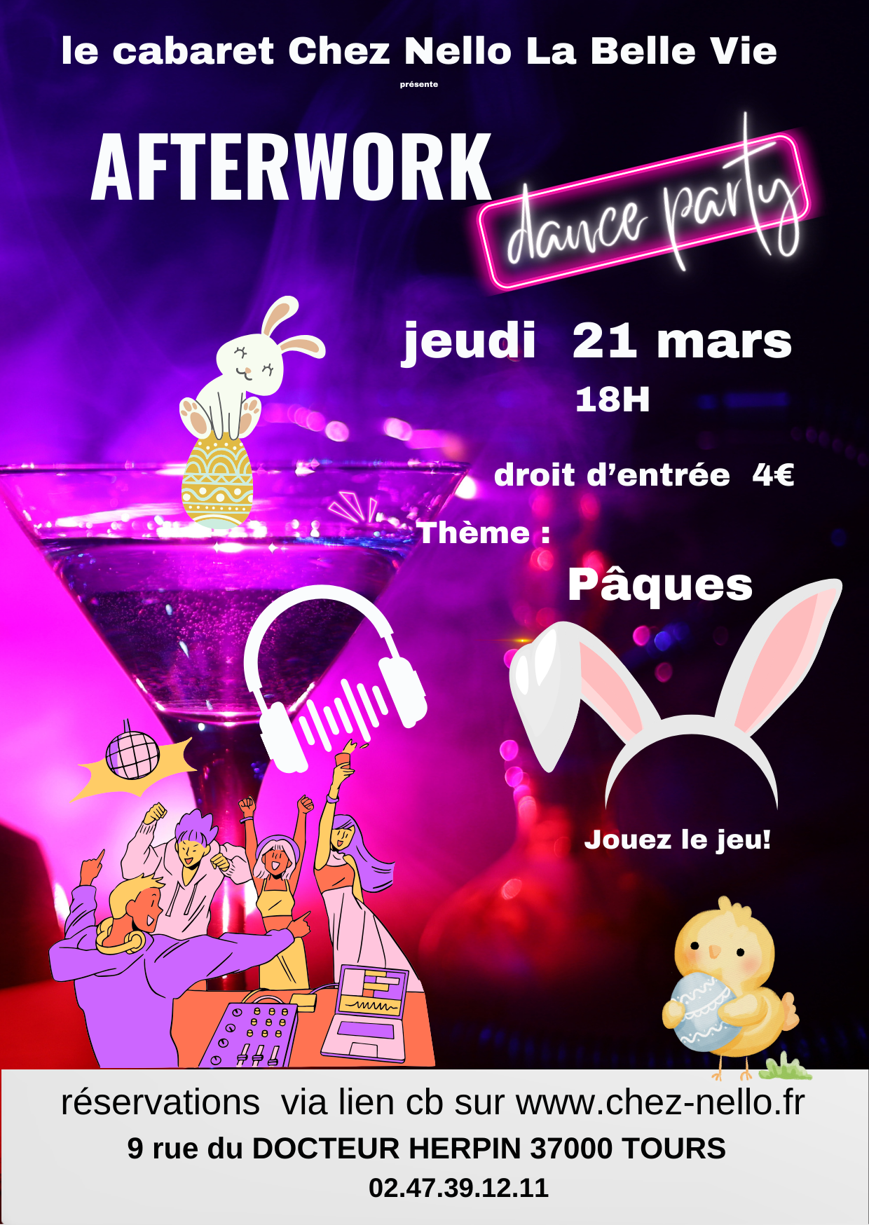 Affiche AFTERWORK