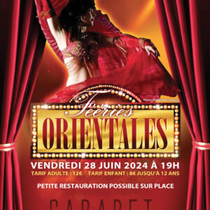 Affiche SPECTACLE DANS E ORIENTALE