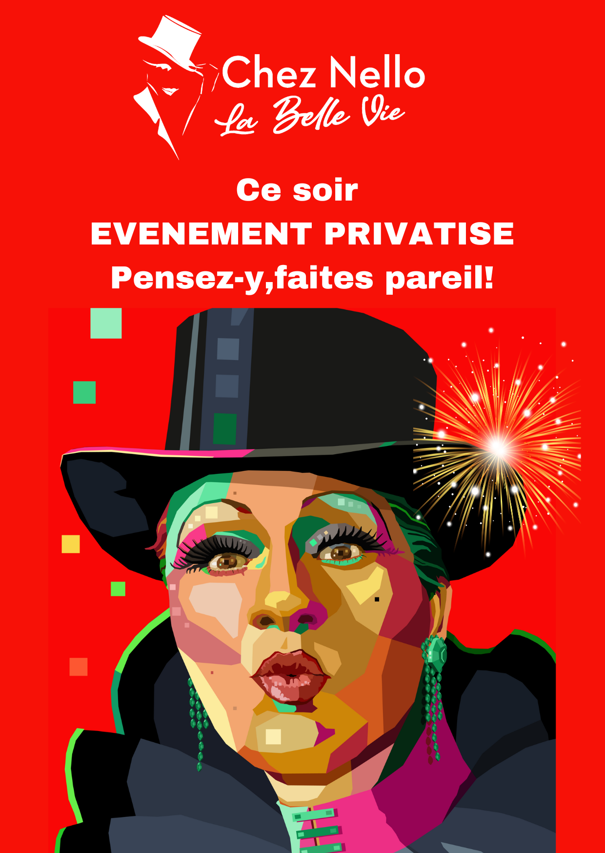 Affiche COCKTAIL DINATOIRE Affiche COCKTAIL DINATOIRE