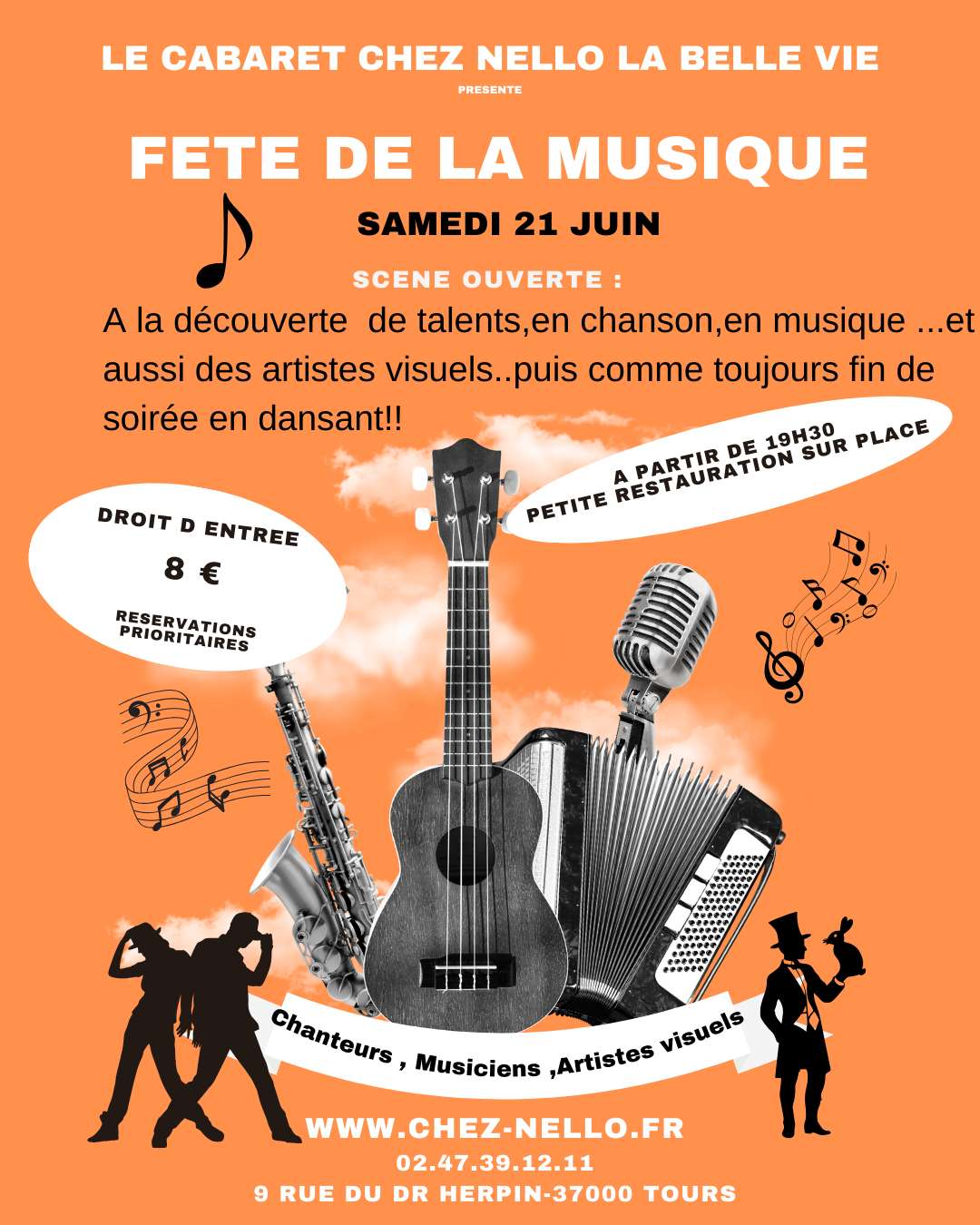 Affiche FETE DE LA MUSIQUE
