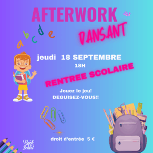 Affiche Afterwork dansant