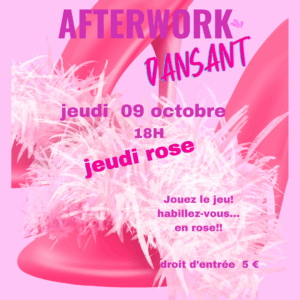 Affiche AFTER WORK DANSANT