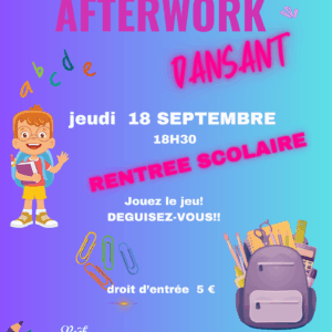 Affiche Afterwork dansant