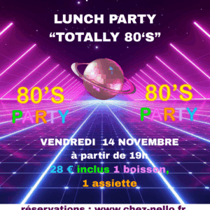 Affiche BACK TO 80 S