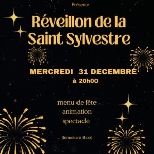 Réveillon de la St Sylvestre