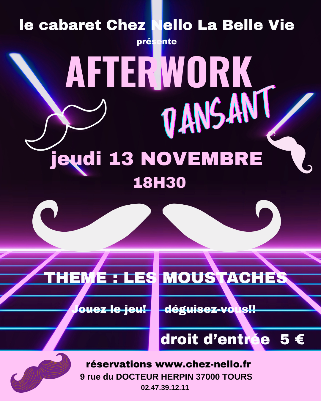 Affiche AFTERWORK DANSANT