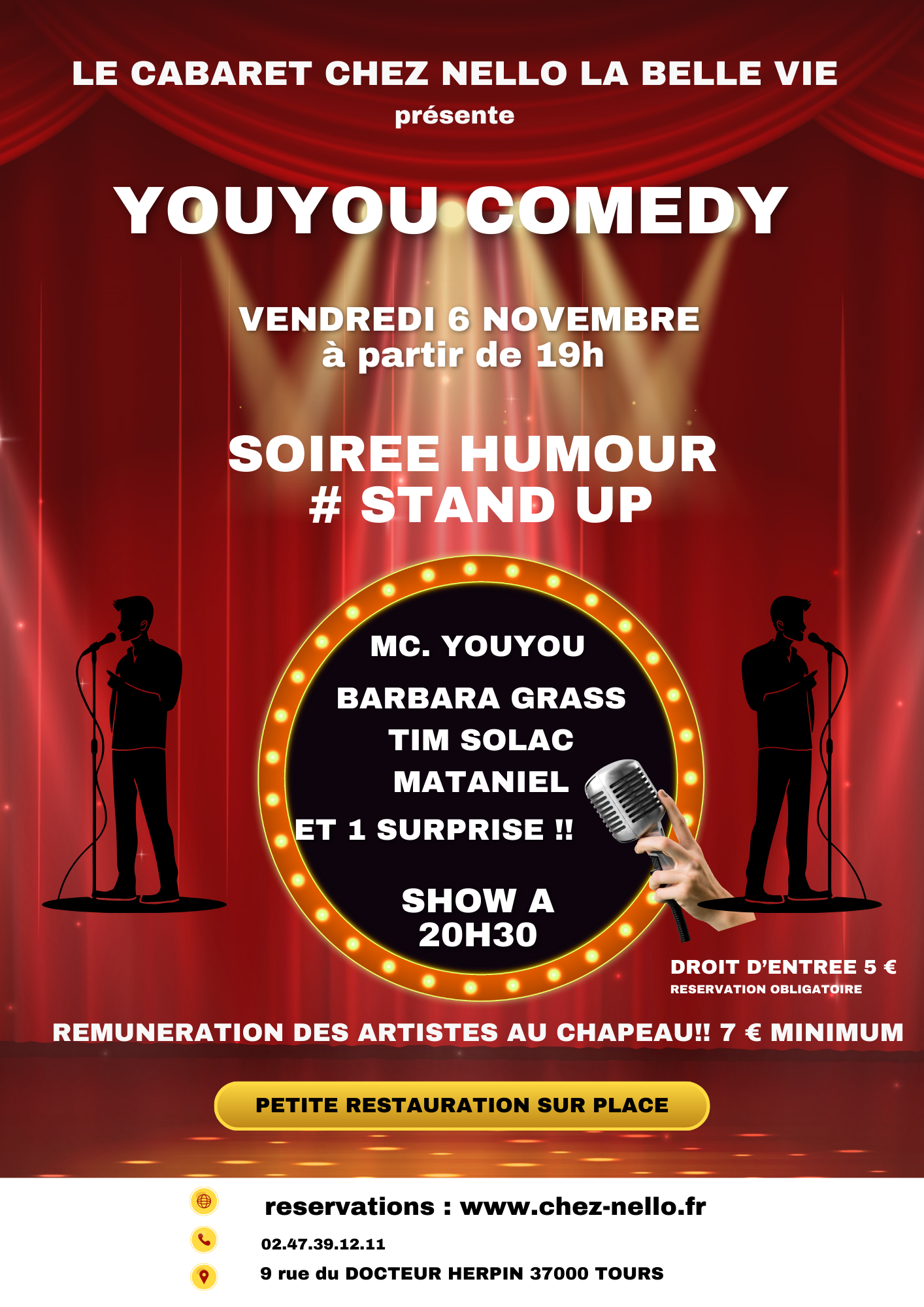 Affiche youyou comedy