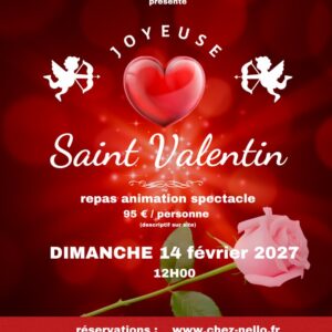 SAINT VALENTIN DEJEUNER SPECTACLE